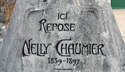 Hector Guimard - tombe Nelly Chaumier