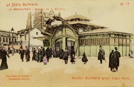 Le Style Guimard - Carte n° 17