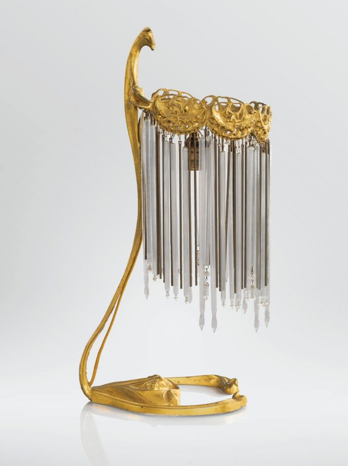 Lampe à poser, vente Sotheby's Paris, 16 février 2013.